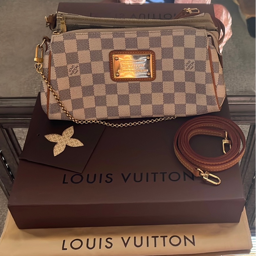 Louis Vuitton Eva Damier clutch/crossbody